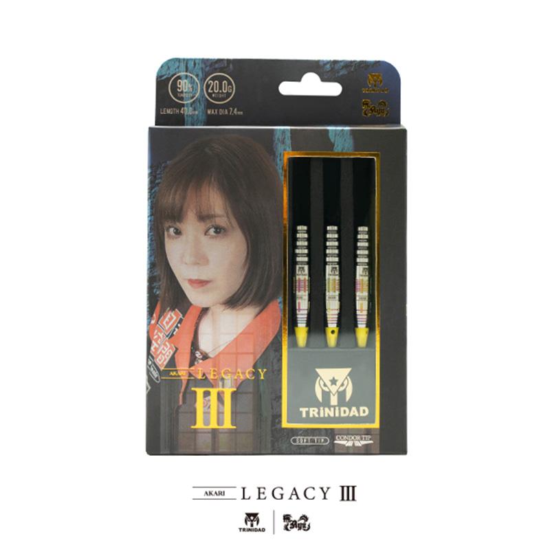 トリニダード×リュウ アカリ レガシー3 20g タングステン90% 大城明香利選手(AKARI LEGACY)_5