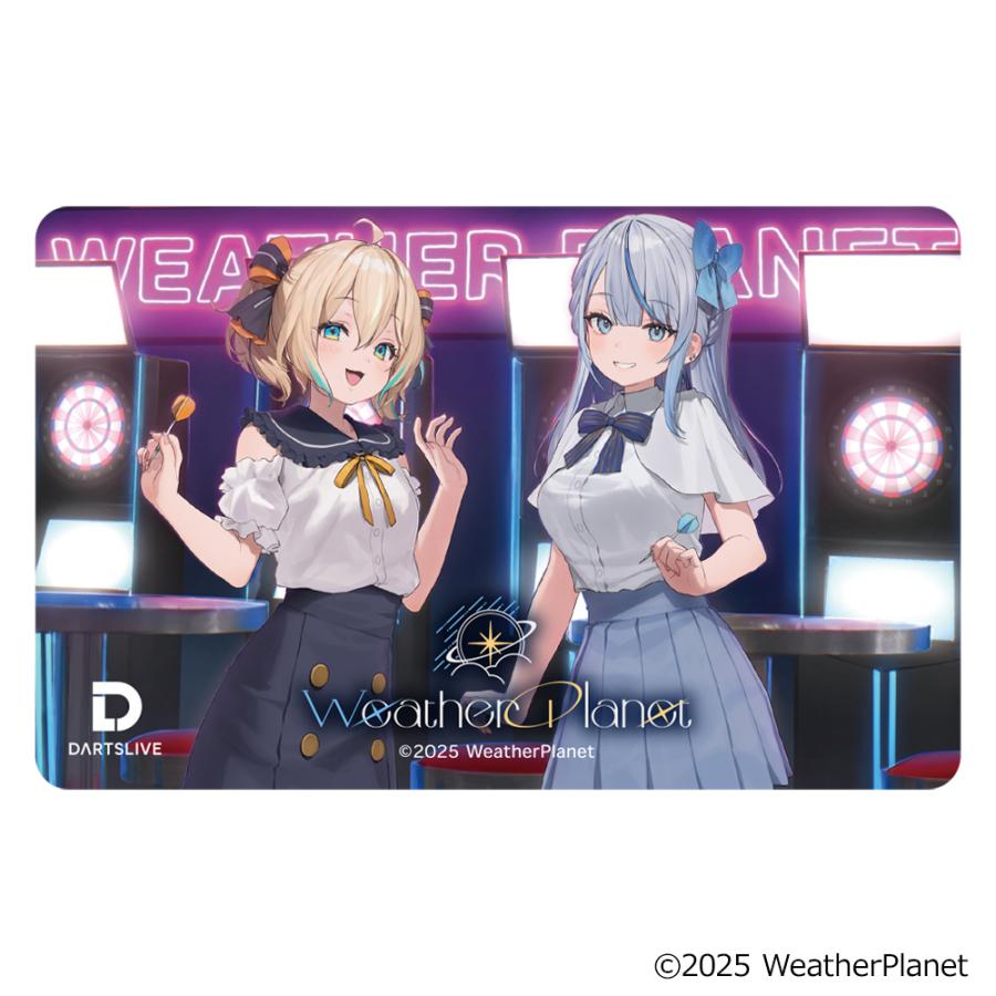 ダーツセット Weather Planet「雨海ルカ・天晴ひなた」ダーツライブ