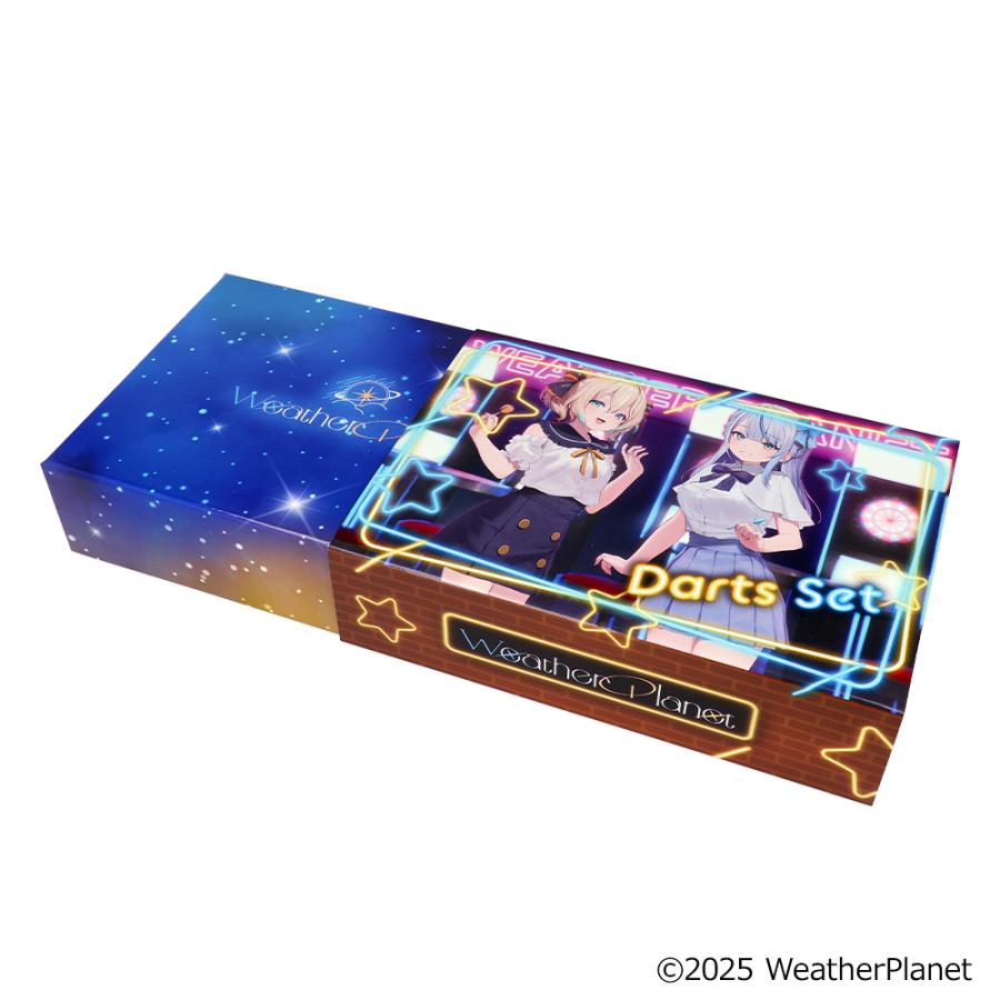 ダーツセット Weather Planet「雨海ルカ・天晴ひなた」ダーツライブ
