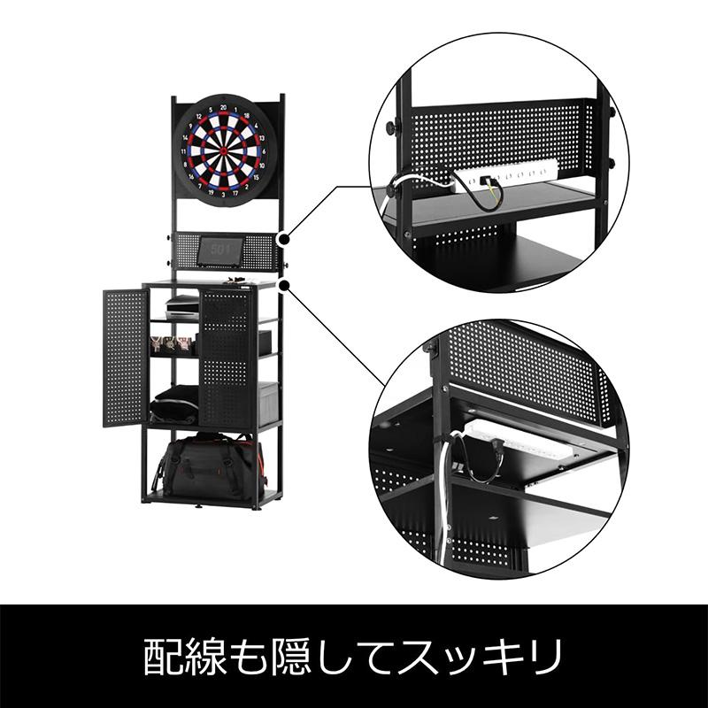 BLITZER 【ブリッツァー】 ストレージダーツスタンド BSD40-BK (Storage Darts Stand)_4