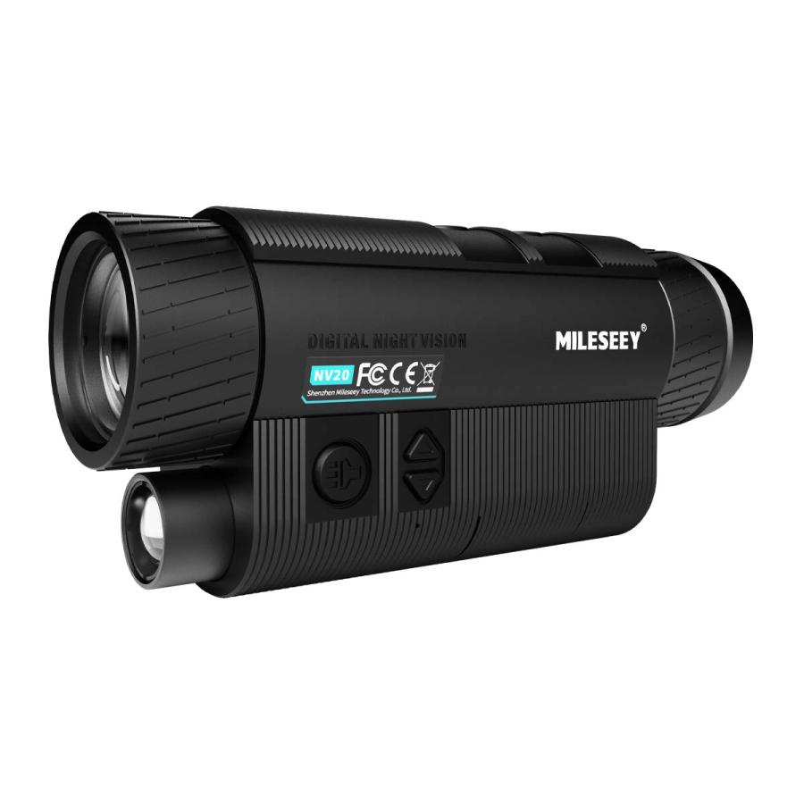 MILESEEY マイルシー 昼夜両用単眼望遠鏡・暗視スコープ一体型 NV20 中古品
