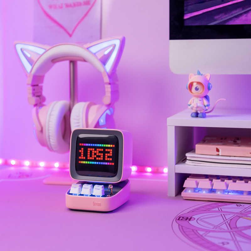 90100058207』Divoom Ditoo Pro Bluetooth スピーカー ピンク