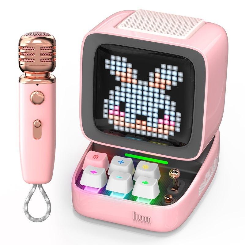90100058201』Divoom Ditoo-Mic Bluetooth スピーカー マイク 90100058201』Divoom Ditoo-Mic Bluetooth スピーカー マイク