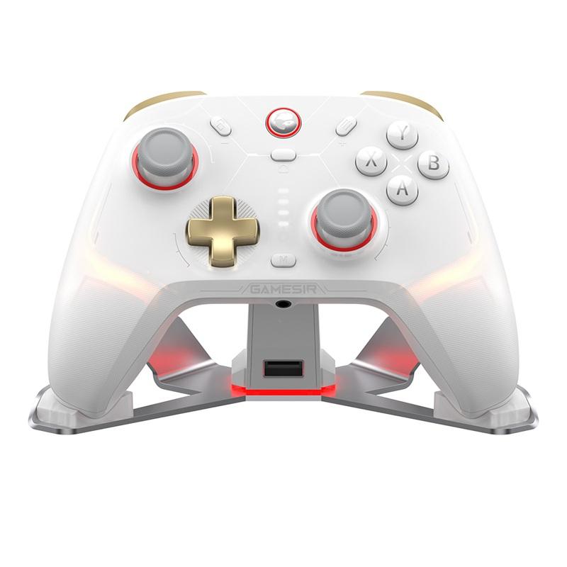 GameSir Cyclone2 Bundle White（充電台付 有線/無線コントローラー） Nintendo Switch/iOS/Android/Windows対応【メーカー直送品】_1