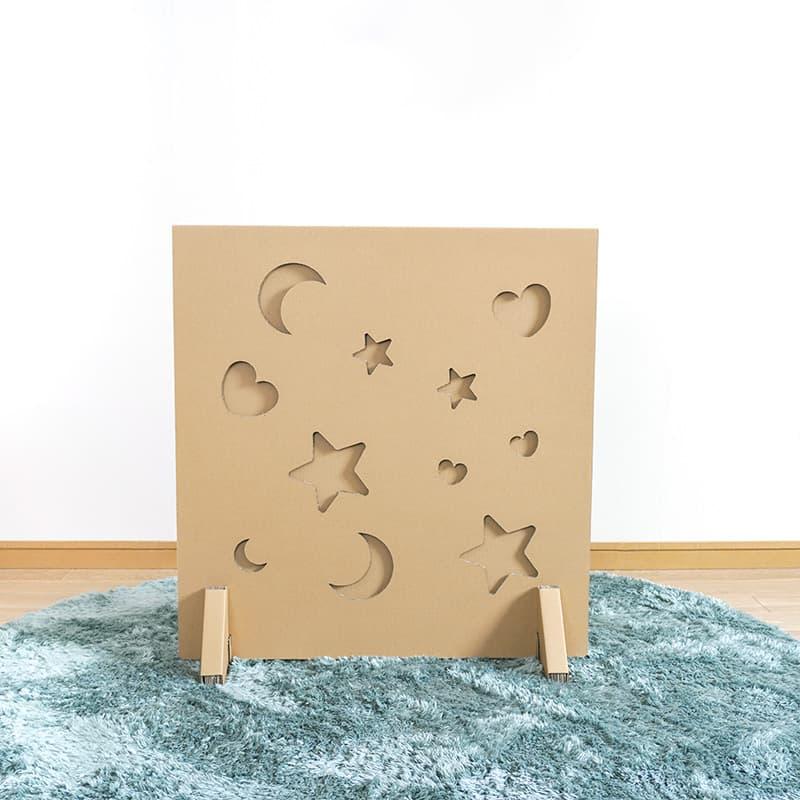punnyほいく　パーテーション【柄あり】 3枚セットの画像