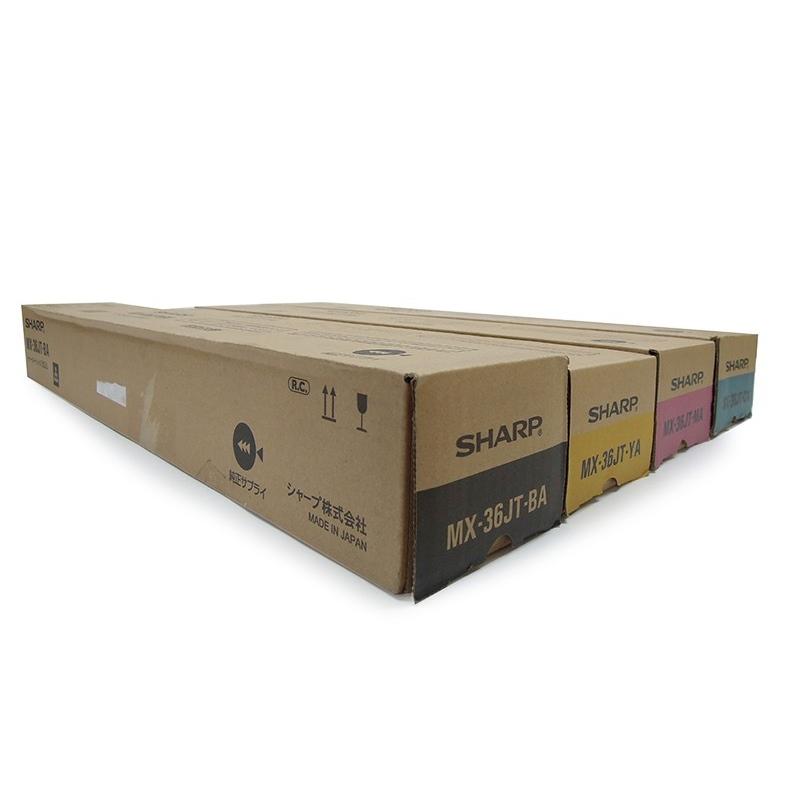 シャープ　SHARP　MX-36JT　4色セット（BA、MA、CA、YA　各1本）　純正品