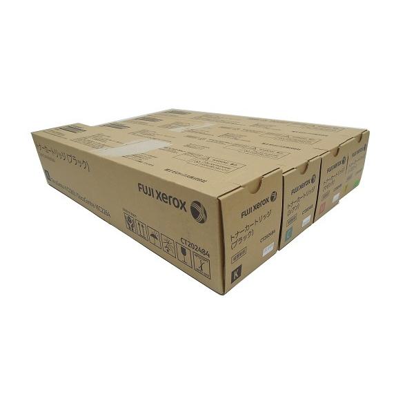 富士ゼロックス FUJI xerox CT202484-87 4色セット（K、M、C、Y