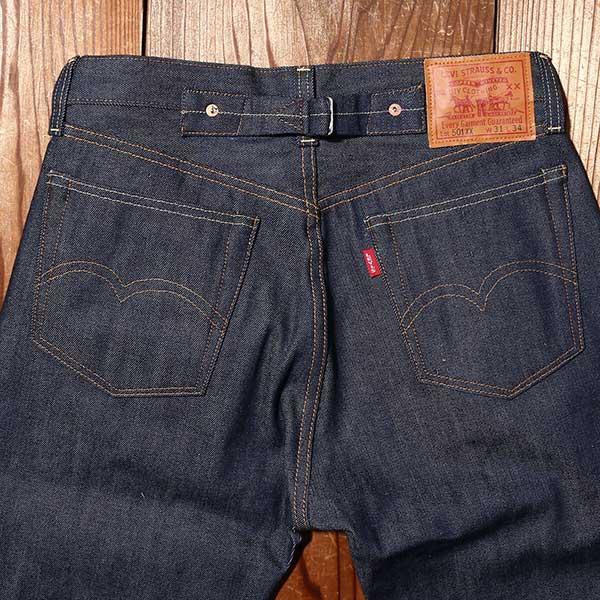 【LEVI'S VINTAGE CLOTHING（リーバイス ヴィンテージ クロージング）】1937年 501XX モデル ORGANIC リジッド JEANS 日本製 カイハラデニム使用 DENIM PANTSの画像