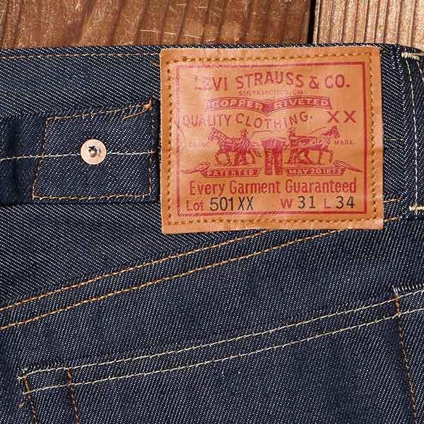 【LEVI'S VINTAGE CLOTHING（リーバイス ヴィンテージ クロージング）】1937年 501XX モデル ORGANIC リジッド JEANS 日本製 カイハラデニム使用 DENIM PANTSの画像