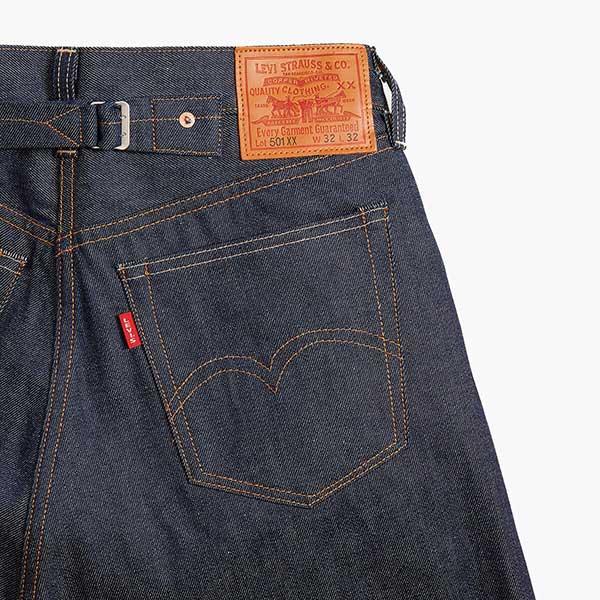 【LEVI'S VINTAGE CLOTHING（リーバイス ヴィンテージ クロージング）】1937年 501XX モデル ORGANIC リジッド JEANS 日本製 カイハラデニム使用 DENIM PANTSの画像