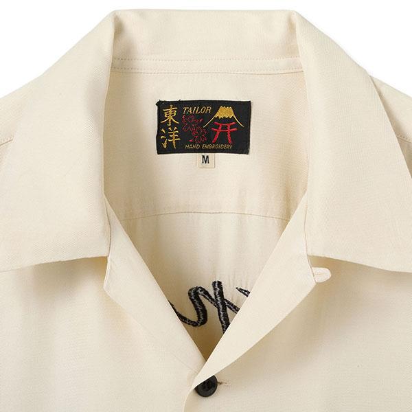 テーラー東洋】 SUKA BOWLING SHIRT “ROARING TIGER” Lot No