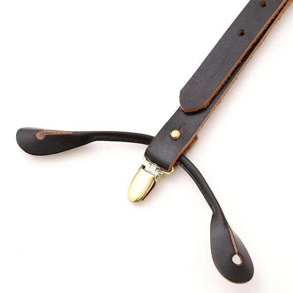 Schott（ショット）】LEATHER SUSPENDER レザーサスペンダー : shopooo