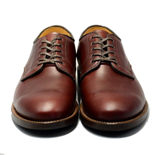 【TOWNCRAFT × WHEEL ROBE （タウンクラフト x ウィールローブ）】6-EYE PLAIN TOE DERBY SHOES　#20075 #15075 ホーウィン社 クロムエクセル HORWEEN CHROMEXCの画像