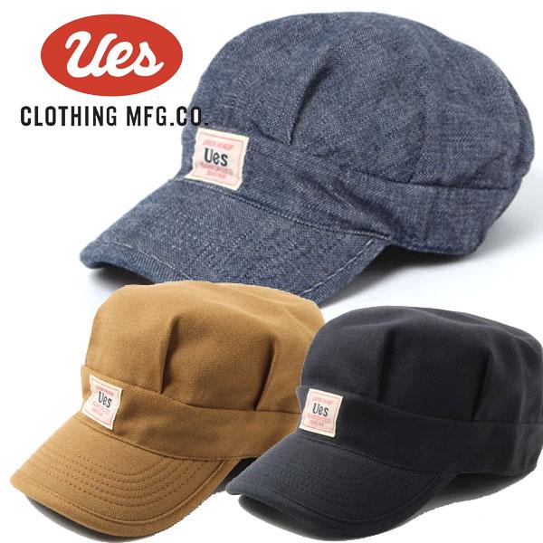 【UES（ウエス）】WORK CAP ワークキャップ INDIGO インディゴ DENIM デニム : shopooo by GMO - 通販 ...