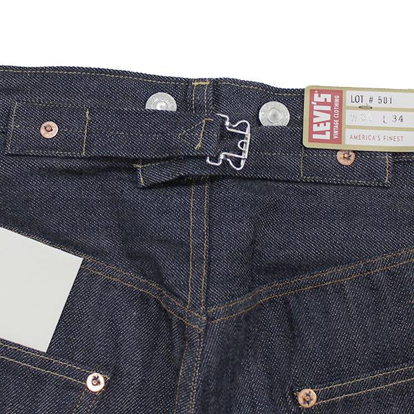 【LEVI'S VINTAGE CLOTHING（リーバイス ヴィンテージ クロージング）】1922年 501XX モデル ORGANIC リジッド JEANS 日本製 カイハラデニム使用 DENIM PANTS A4の画像