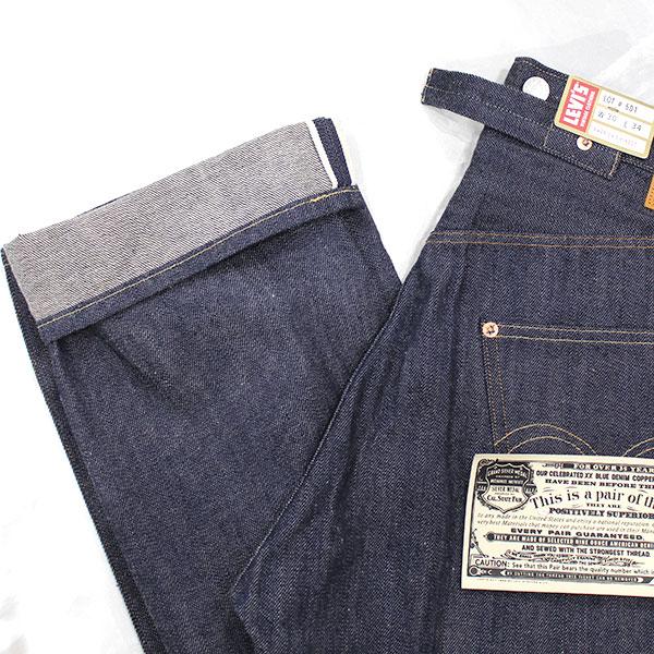 【LEVI'S VINTAGE CLOTHING（リーバイス ヴィンテージ クロージング）】1922年 501XX モデル ORGANIC リジッド JEANS 日本製 カイハラデニム使用 DENIM PANTS A4の画像