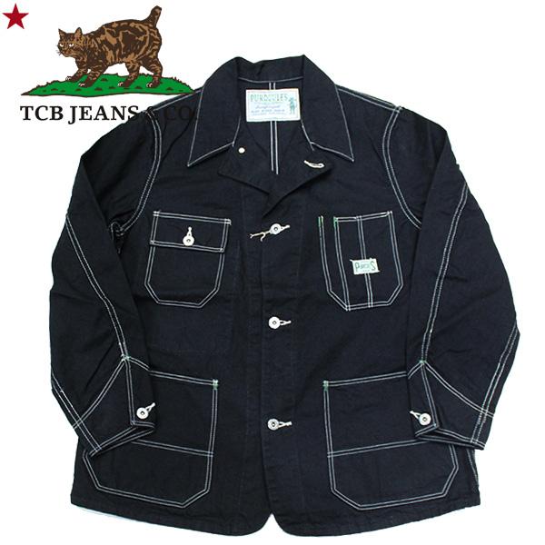 TCB JEANS（ティーシービー ジーンズ ）】 Purrcules Jacket BKBK