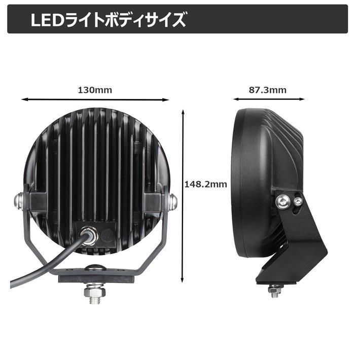 サーチライト 船 LED スポットライト 船舶 照明 ボート 重機 防水