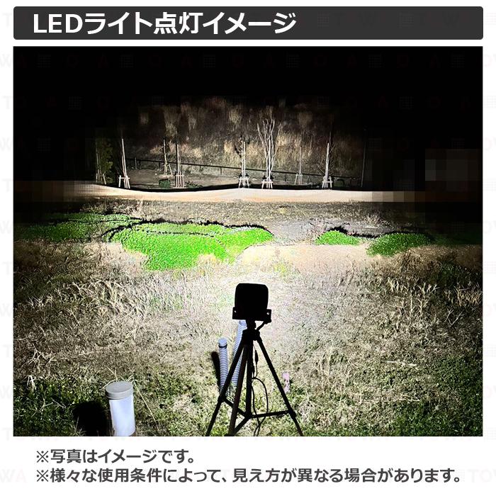 LEDワークライト 作業灯 白ボディー90w 集魚灯 漁船 投光器 バックランプ デッキライト サーチライト 船舶用 防水 12v/24v_8