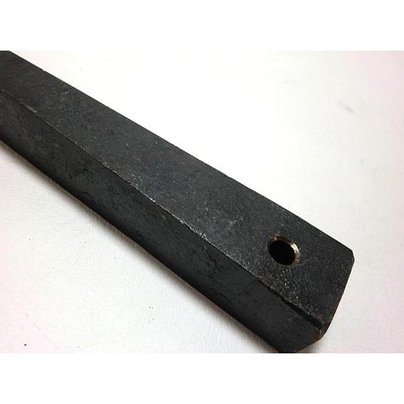 鉄 楔】【クサビ】穴付き 150mm 鉄骨 鉄板などのすきま調整に最適 