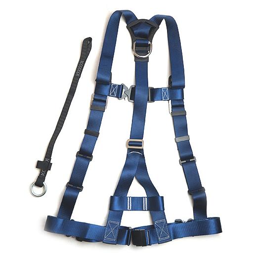 新規格 墜落制止用器具】ハーネス・連結ベルト 2点セットY型 ハーネス