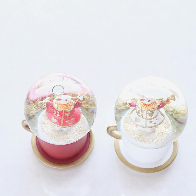 2個セット ワンダーラビットティーカップミニスノードーム : shopooo