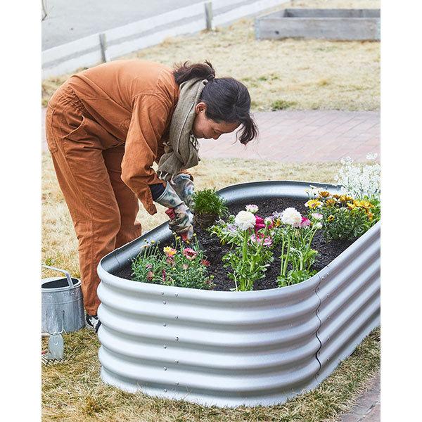 レイズドベッド ガーデンベッド Vitavia ビタビア 大型 長方形 プランター ガーデニング おしゃれ 家庭菜園 簡単 野菜 ハーブ 花壇 園芸 庭 北欧 Diy Vrgbb402al 1 Viewgarden 2819 Shopooo By Gmo 通販 Yahoo ショッピング