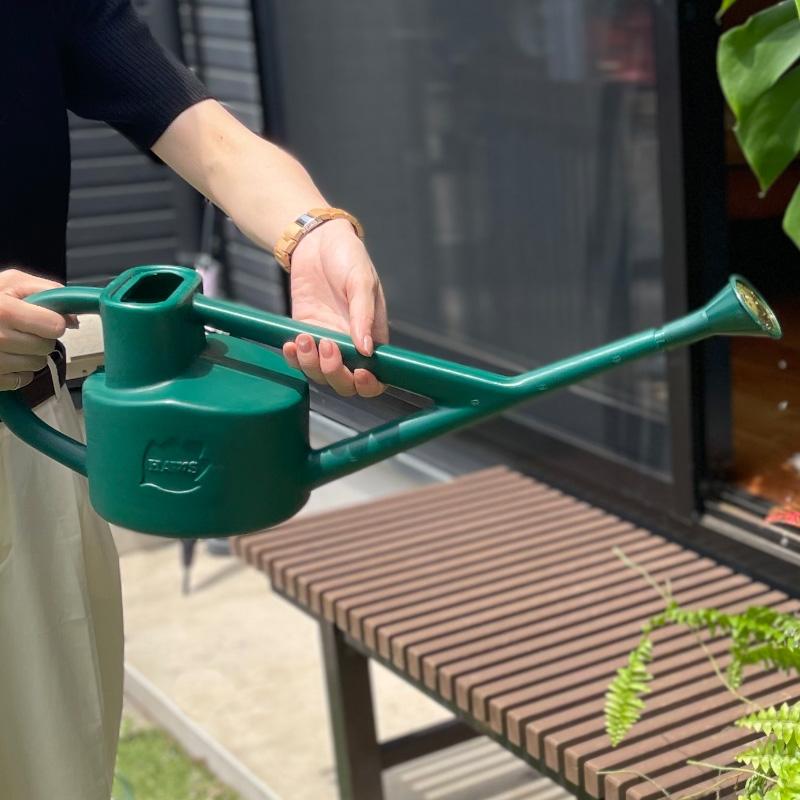 HAWS プラスチックジョウロ  2L 緑であること 露天兼用