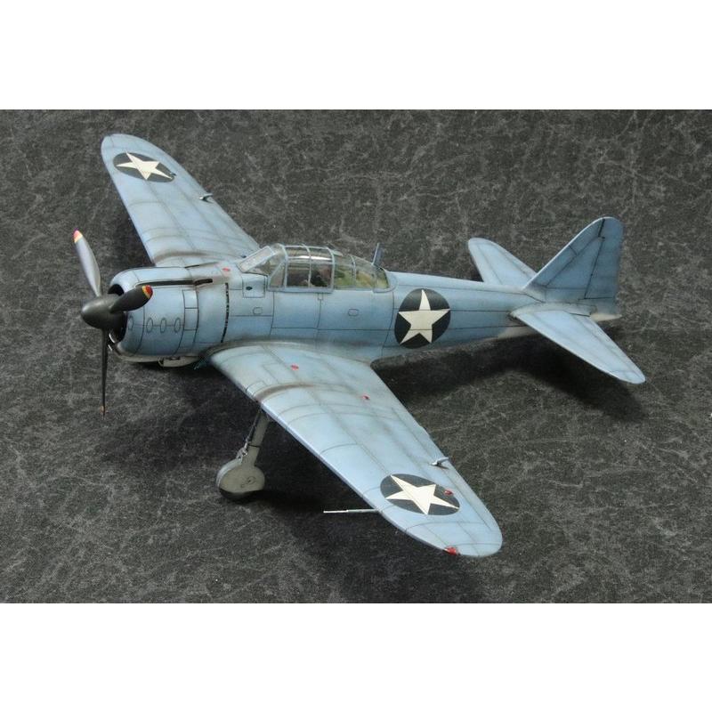 1/48 零式艦上戦闘機21型 米軍鹵獲機【通称：アクタンゼロ】完成品