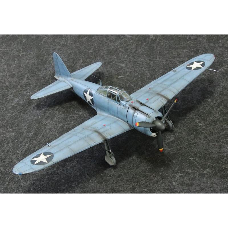 1/48 零式艦上戦闘機21型 米軍鹵獲機【通称：アクタンゼロ】完成