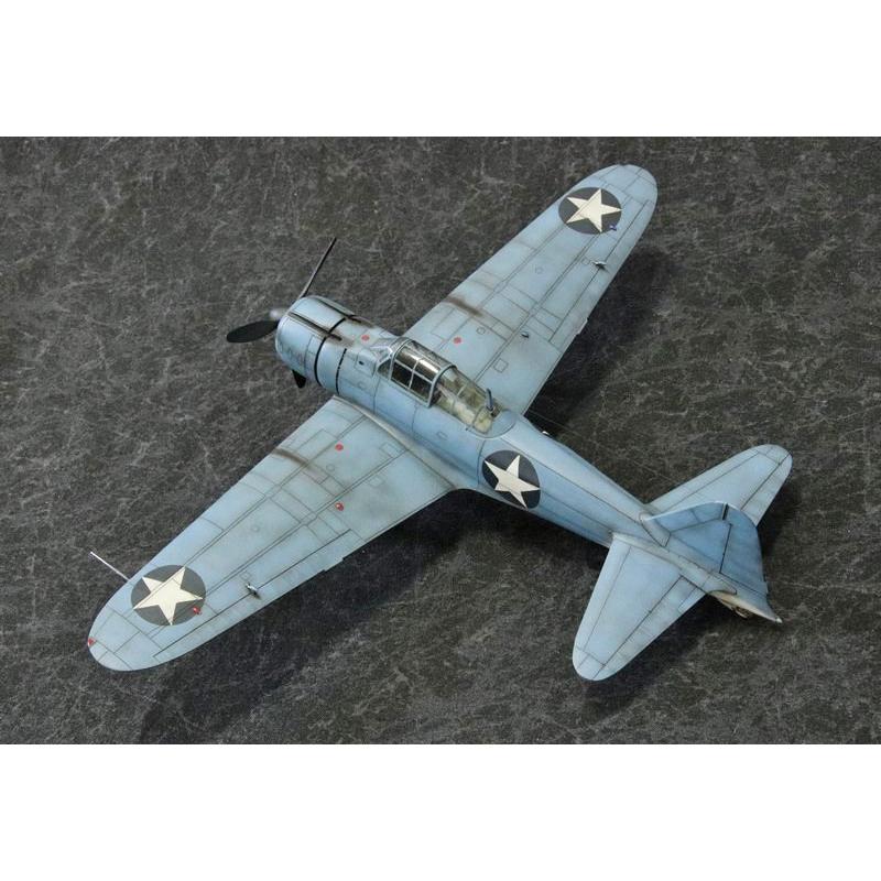 1/48 零式艦上戦闘機21型 米軍鹵獲機【通称：アクタンゼロ】完成