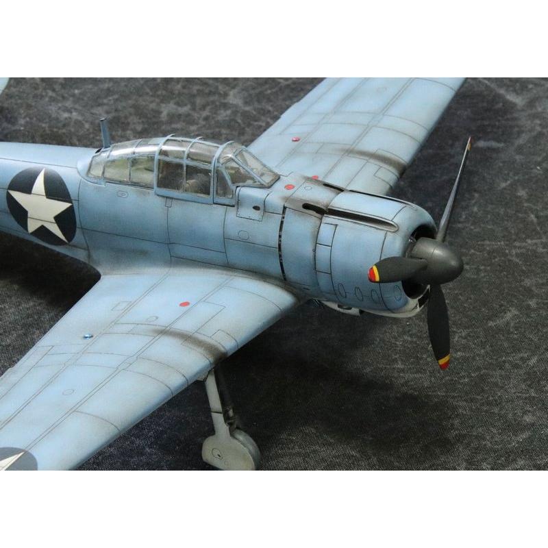 1/48 零式艦上戦闘機21型 米軍鹵獲機【通称：アクタンゼロ】完成