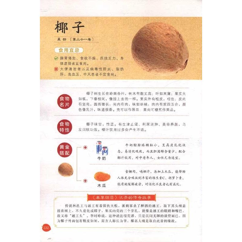 本草綱目食べ物養生全書　中国語書籍/本草&#32434;目食物&#20859;生全&#20070;｜itempost｜03