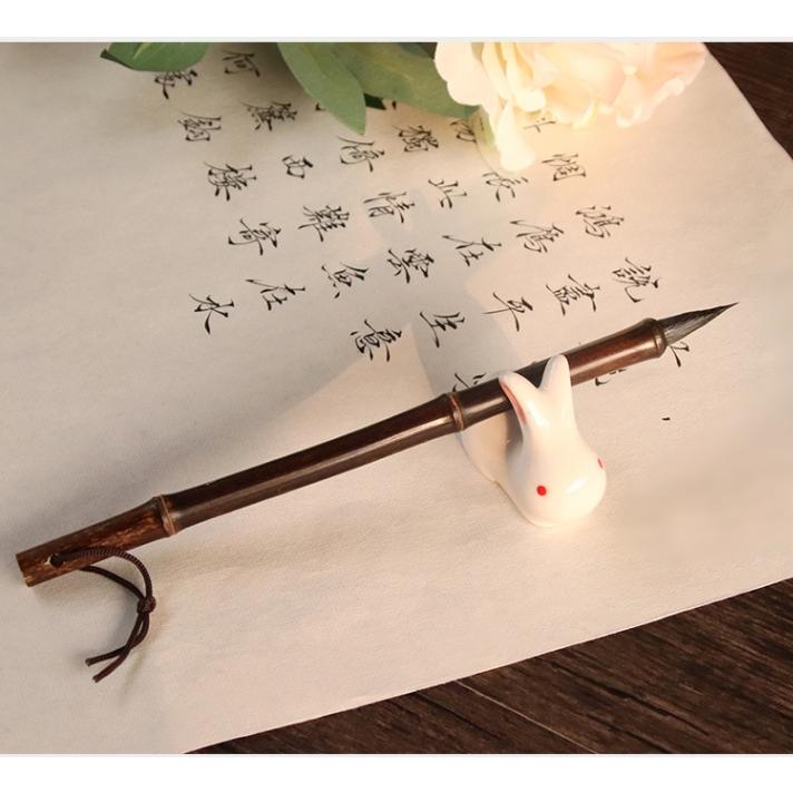 穆青　南宮文房狼毫小楷筆　雁小二練習用　唐筆_3