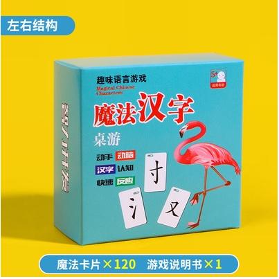 旧枠　思案　Ponder 中国語　漢字　4枚セット 魔法ゲーム 漢字カード 120枚 組み合わせ式 中国語漢字カード/魔法