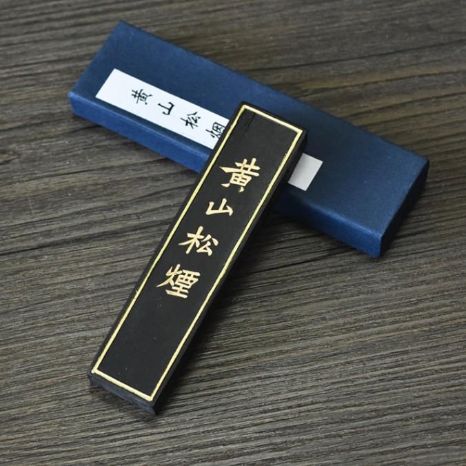 M*8様 中国古墨 ★☆ 彩絵仙人図 黄山松煙 青墨 上海 大好山水 書道具 干 唐墨 黄山松煙 純松煙 一両 10x2x1cm 中国画墨 日本画墨 : shopooo by