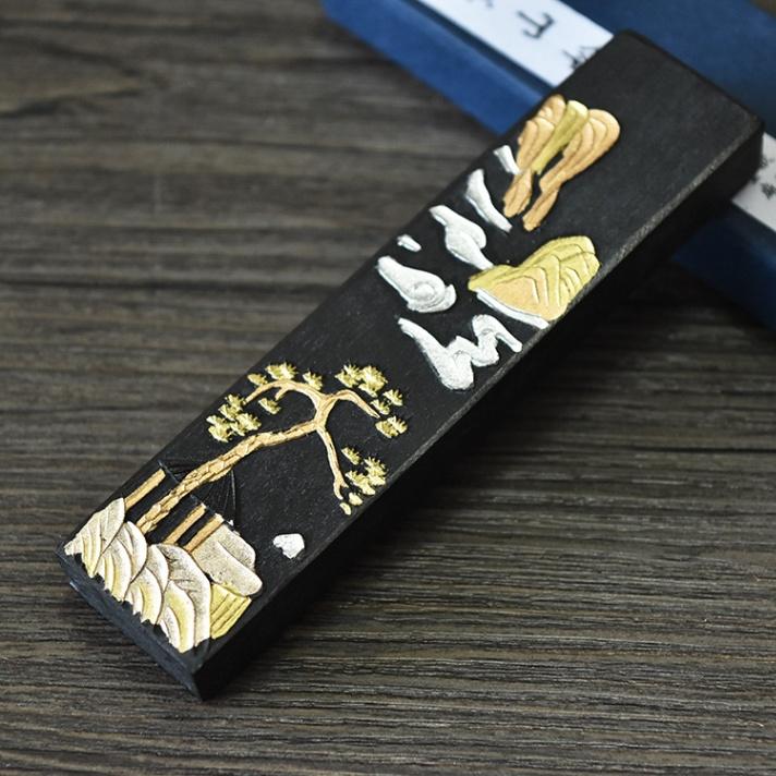唐墨 黄山松煙 純松煙 一両 10x2x1cm 中国画墨 日本画墨 : shopooo by