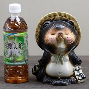 信楽焼きたぬき キス狸ペア 陶器タヌキ［ta-0220］ : shopooo by GMO
