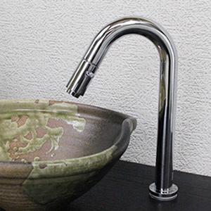 立ち水栓 【手洗い鉢用の立水栓/単水栓】［se-0010］の画像