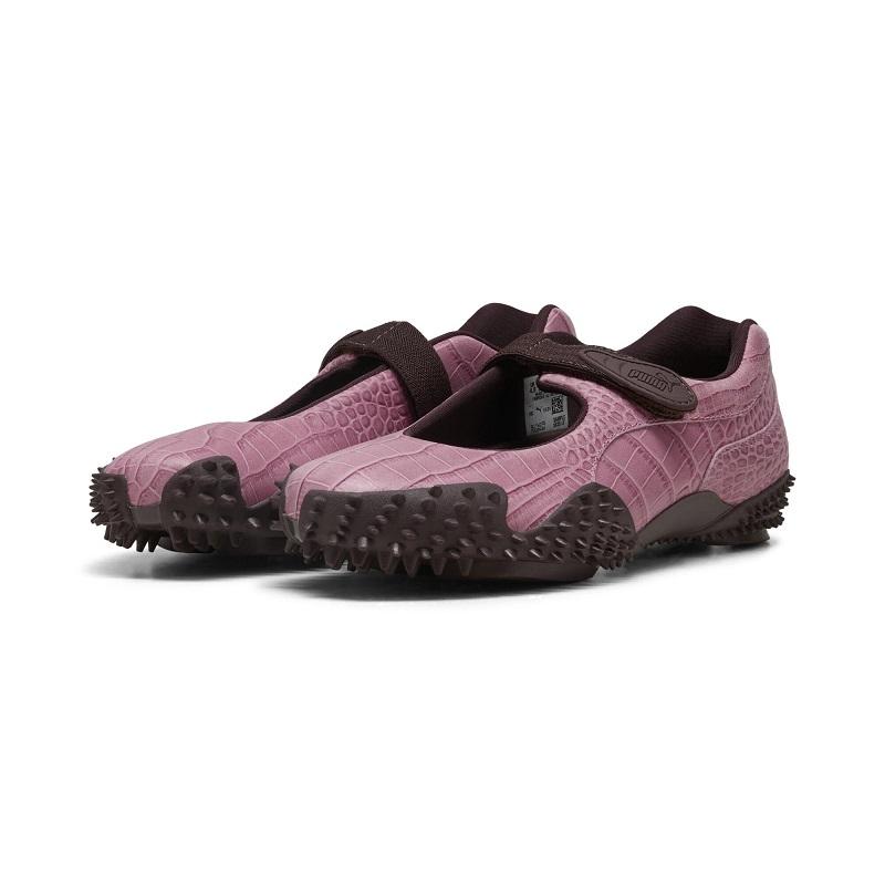 PUMA 26SP 2/27 MOSTRO FEY CROC POISED PINK-CHOCOLATE BROWN 405319