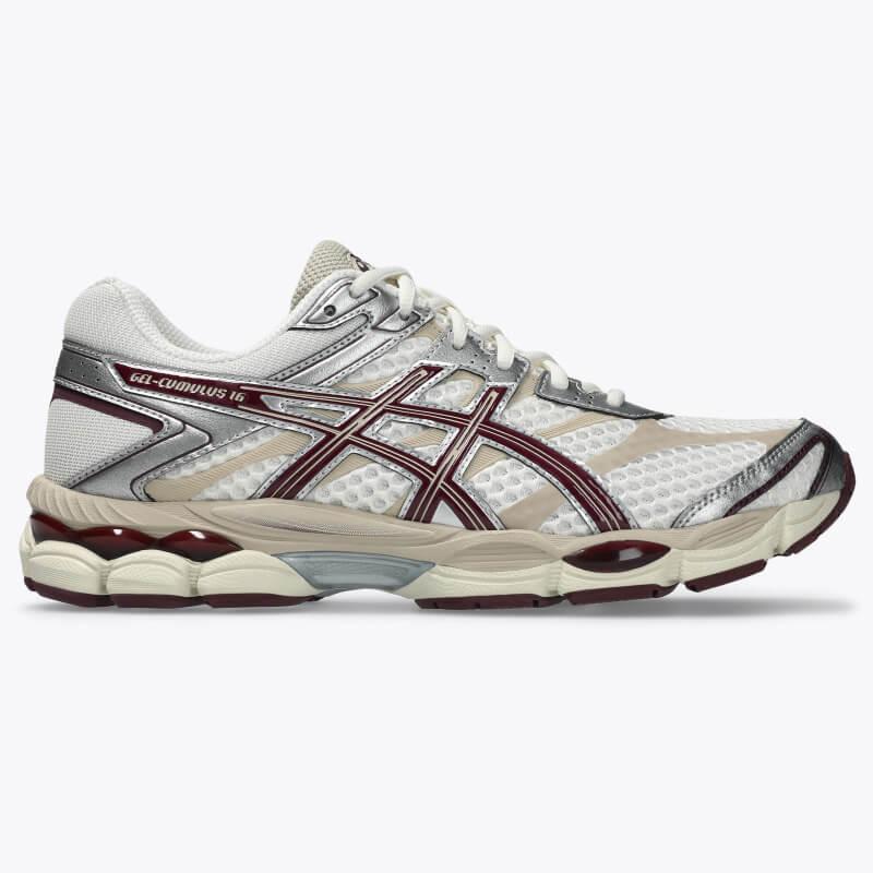 asics 26SS 4/9 GEL-CUMULUS 16 CREAM/BENIIMO PURPLE 1203A733-104の画像