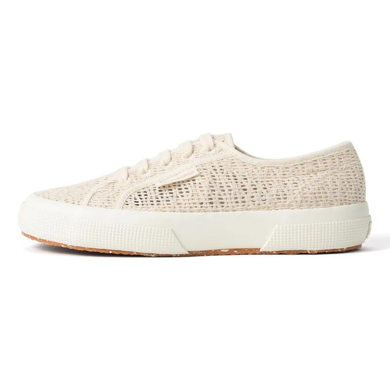 【セール30%OFF】【定番モデル】SUPERGA 23SS スペルガスニーカー 2750-ORGANIC MACRAME BEIGE RAW A00 3S6125CW-A00 レディーススニーカー BEIGE｜itempost｜04