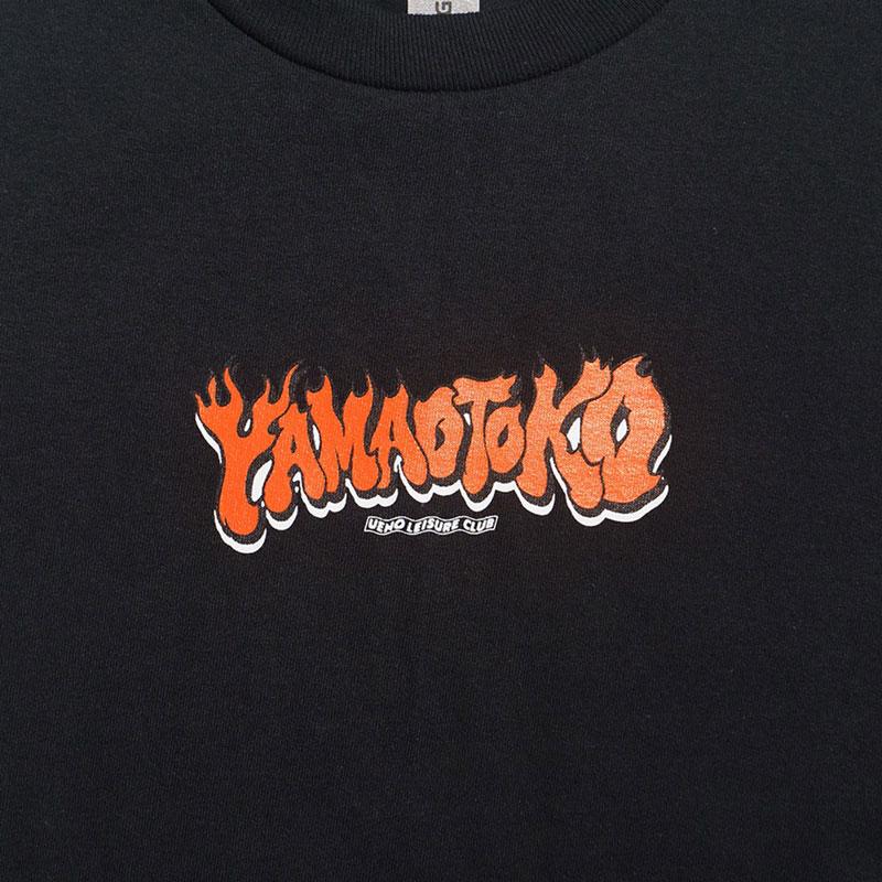 【ジャラーナ/UENO LEISURE CLUB/山男フットギア】【コラボTシャツ/半袖】UENO LEISURE CLUB x YAMAOTOKO T-SHIRT S/S ULC-01SS ブラック ULC-01SS-BLK｜itempost｜05