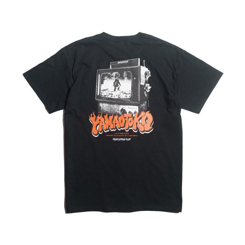 【ジャラーナ/UENO LEISURE CLUB/山男フットギア】【コラボTシャツ/半袖】UENO LEISURE CLUB x YAMAOTOKO T-SHIRT S/S ULC-01SS ブラック ULC-01SS-BLK｜itempost｜06