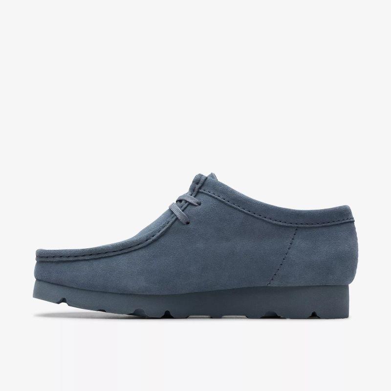 Clarks SS24 M Wallabee GTX 26176570 Blue/Grey Suede 【GORE-TEX/ゴアテックスシューズ】【防水】｜itempost｜03