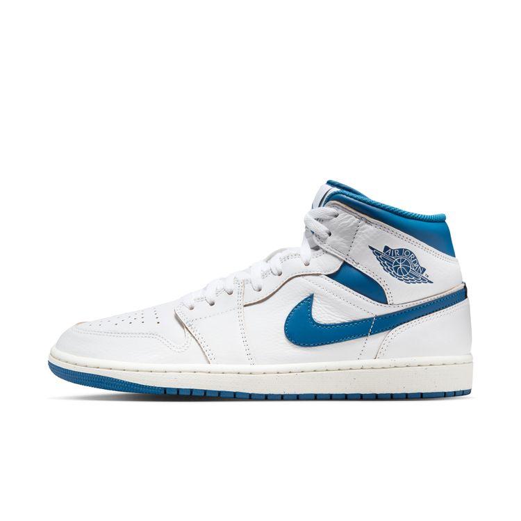 JORDAN BRAND SU24 4/27 AIR JORDAN 1 MID SE ホワイト/インダストリアルブルー-セイル FN5215-141｜itempost｜10