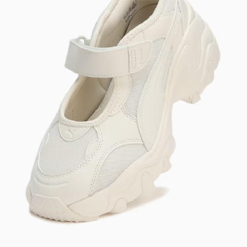 【パルサーシリーズ】【厚底サンダル】PUMA 24SU 4/21 プーマ PULSAR WEDGE WNS SANDALS WARM WHITE-PUMA WHITE 398677-01 レディース｜itempost｜05