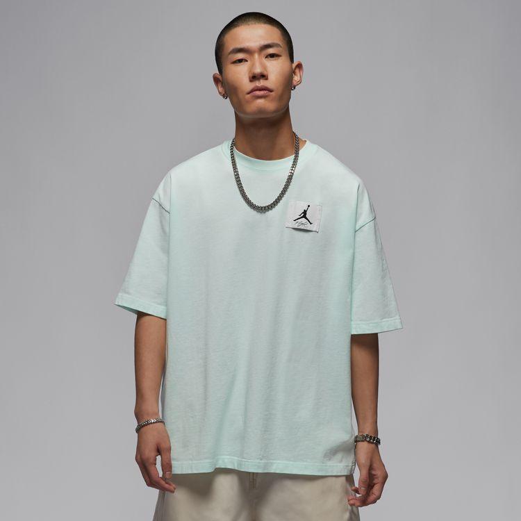 JORDAN BRAND SU24 JORDAN FLIGHT ESSENTIAL WASH OVERSIZED S/S CREW ベアリーグリーン DZ0605-394｜itempost｜03