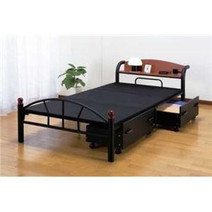国内正規品 限定 パイプベッド シングルサイズ スチール キャスター付き引き出し収納 宮付き ブラック 黒 代引不可 1 Yosignshop03 Shopooo By Gmo 通販 Yahoo ショッピング 再再販 Skylanceronline Com