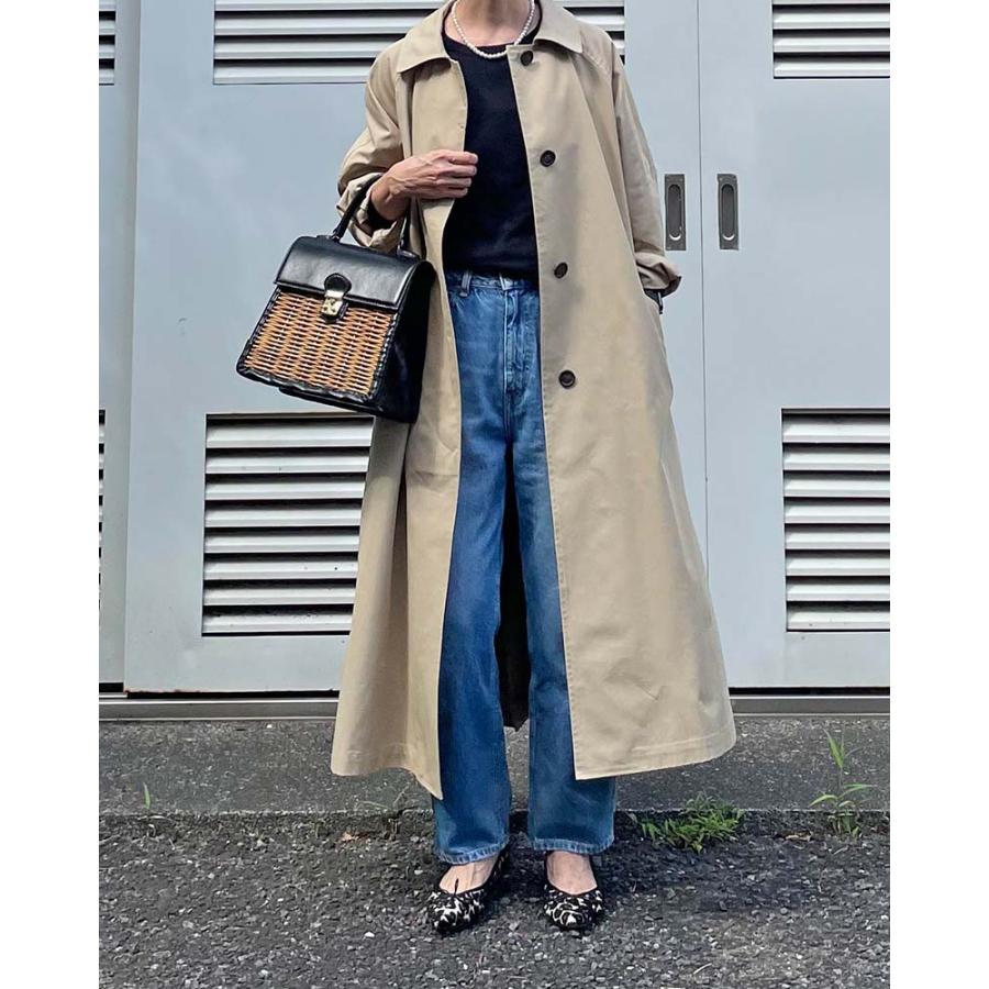 Canaria Style】ベルト付きツイルステンカラーコート : shopooo by GMO
